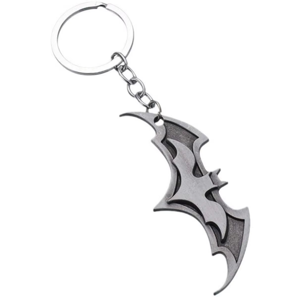 Metallic Batarang™ Batman™ Keychain