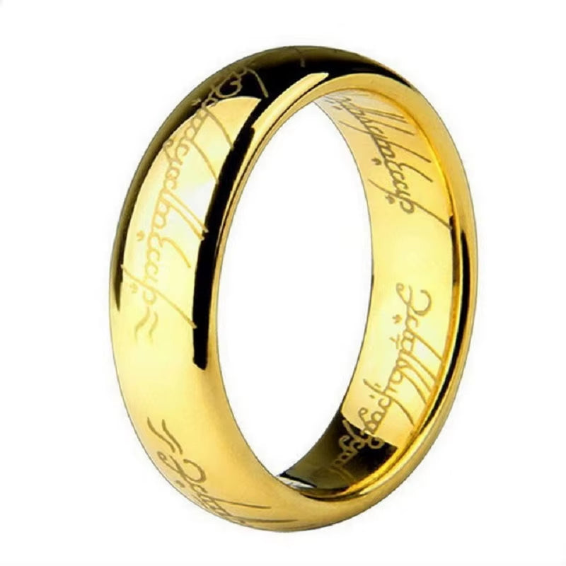 One Ring To Rule Them All - Lord of The Ring™(6mm Metallic Stainless Steel)
