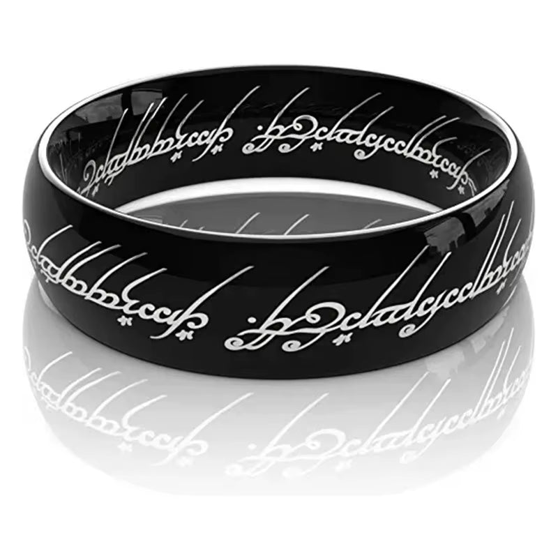 One Ring To Rule Them All - Lord of The Ring™(6mm Metallic Stainless Steel)