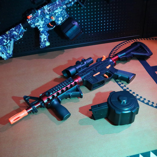 M4 Compact M-LOK Handguard | Tactical Red | Electric Semi/Automatic