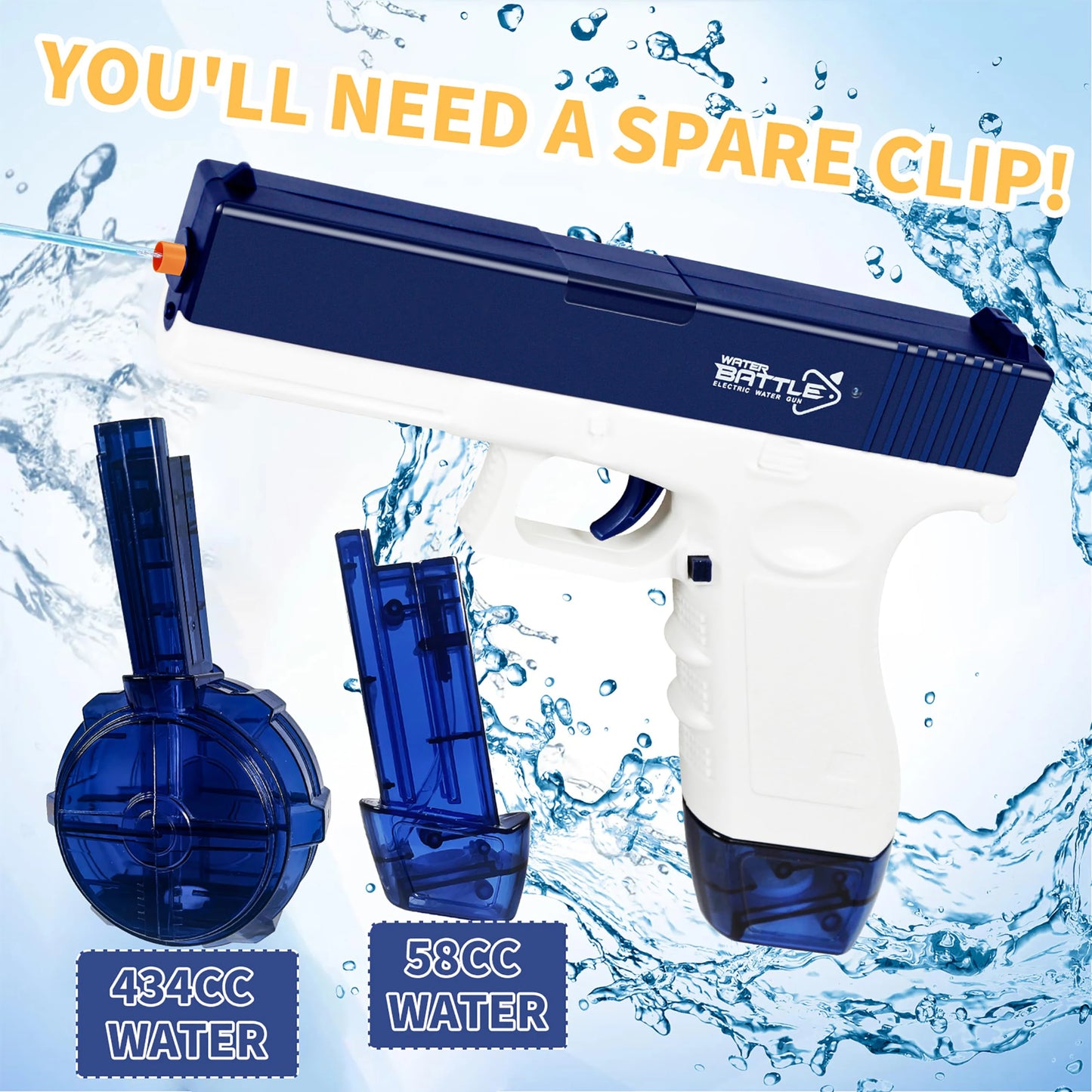 Semi/Automatic Electric Water Pistol Glock-17