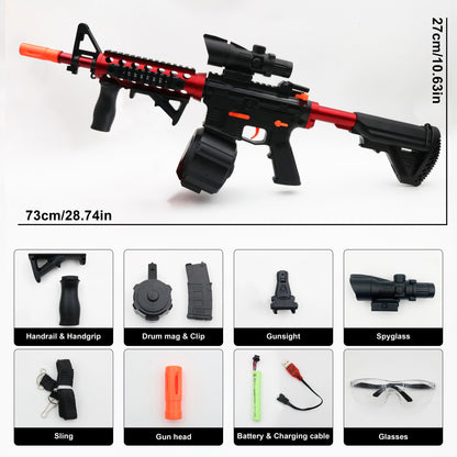 M4 Compact M-LOK Handguard | Tactical Red | Electric Semi/Automatic
