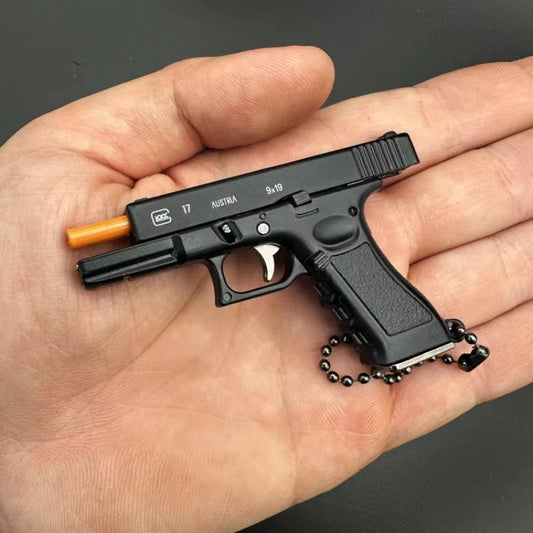 Metallic 1:3 G17 Keychain Mini Tactical Key Chain