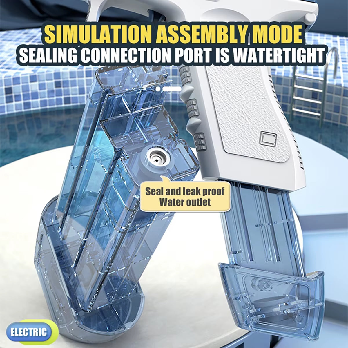 Semi/Automatic Electric Water Pistol Glock-17